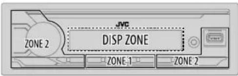 JVC KD-XD28BT - Ajustes de visualización - 1