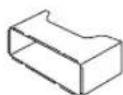 JVC KD-XD28BT - Part list for installation - 2