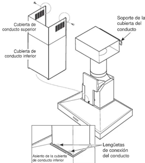 Monogram ZVW8301SWSS - INSTALE LAS CUBIERTAS DE LOS CONDUCTOS - 2