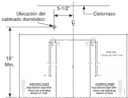Monogram ZVW8301SWSS - UBICACIÓN DE LOS CONDUCTOS Y CABLEADO - 1