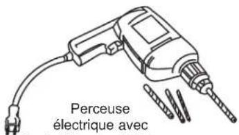 Perceuse électrique avec