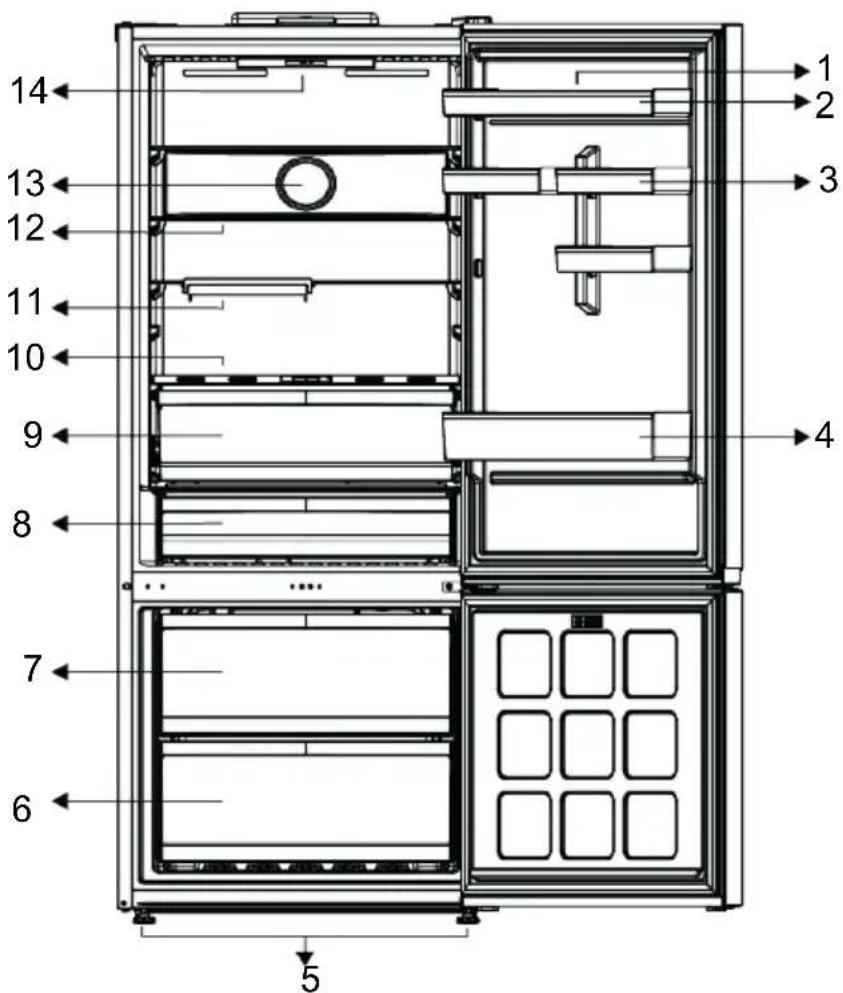 BEKO B5RCNE535ZXB - Informations sur l'emballage - 1