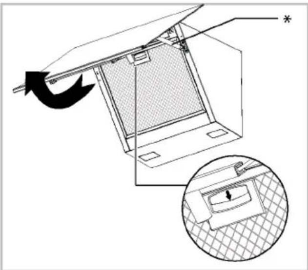 BEKO BHCA62442BWH - Wyjmowanie aluminiowych filtrów - 1