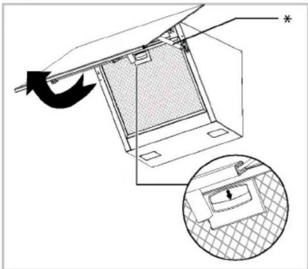 BEKO BHCA62442BWH - Removing aluminium filters - 1