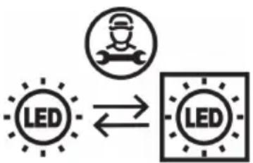 BEKO BCNA254E43SN - Remplacement de l'ampoule intérieure - 1
