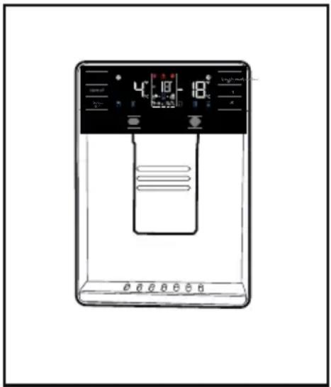 BEKO GN1416240XBRN - Διανομέας νερού στην πόρτα (σε ορισμένα μοντέλα) - 1