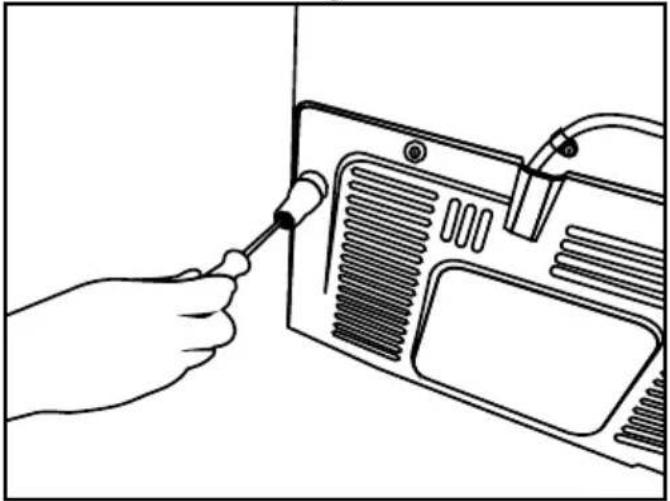 BEKO GN1416240XBRN - Installing the plastic wedges - 2