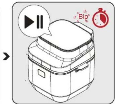 BEKO FRL 5474 B - Légumes - Mode de cuisson à faible teneur en matières grasses - 5