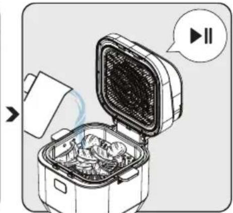 BEKO FRL 5474 B - Modus langsames Kochen - 5