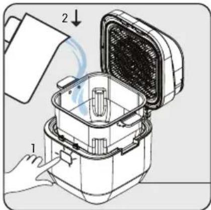 BEKO FRL 5474 B - Peciva- Režim kuvanja sa niskim sadržajem masti + para - 1