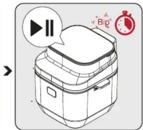 BEKO FRL 5474 B - Warzywa - tryb gotowania z mniejsz ilość oleju - 5