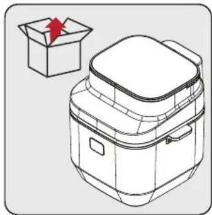BEKO FRL 5474 B - Préparation de l'appareil pour son utilisation - 1