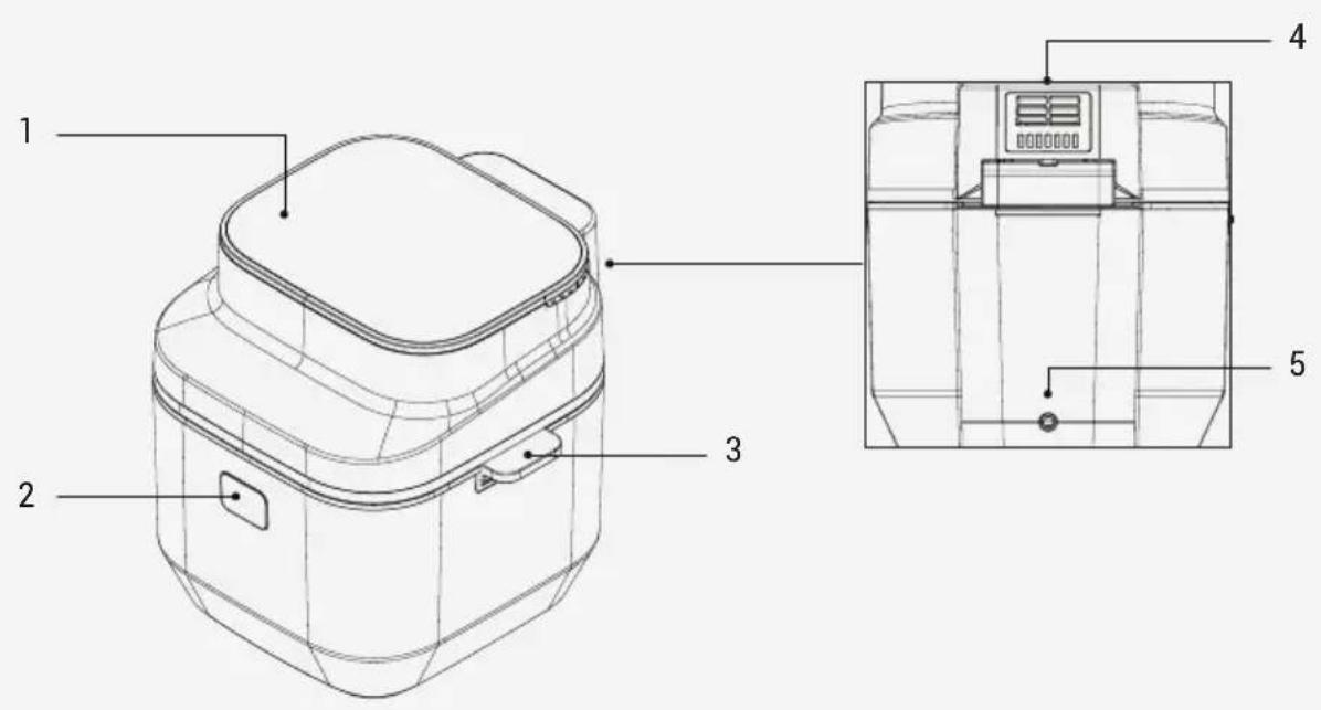 BEKO FRL 5474 B - La tua Pentola Less Oil - La pentola che consumes meno olio - 1