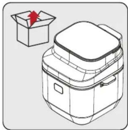 BEKO FRL 5474 B - Pergatitja e pajisjes per perdorim - 1
