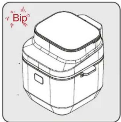 BEKO FRL 5474 B - Wypieki - tryb pieczenia z mniejsza iloscią oleju + gotowanie na parze - 5