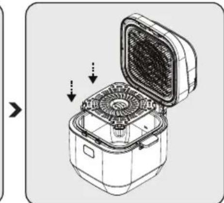 BEKO FRL 5474 B - Vorbereiten des Geräts für den Gebrauch - 6