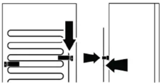 Pure electrical circuit lines without any symbols