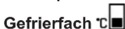 BEKO KG550 - Temperatureinstellungstaste für das Gefrierfach - 1