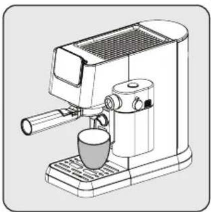 BEKO CaffeExperto CEP 5303 B - Einstellen der Höhe für verschiedene Tassengrößen - 3