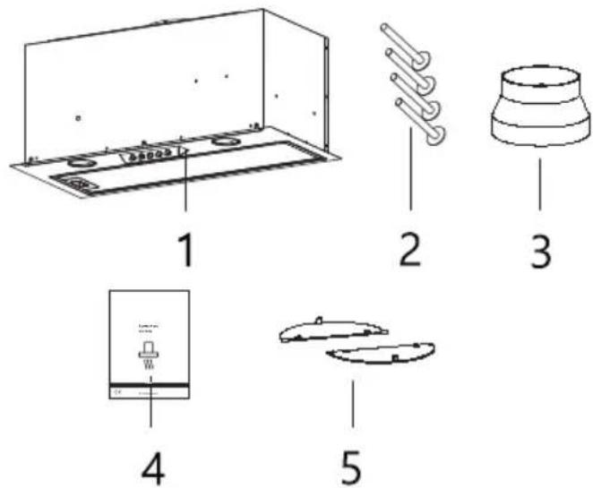 BEKO HNU61422B - Installation accessories - 1