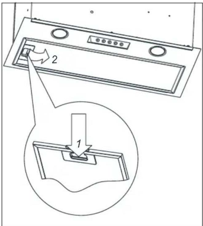 BEKO HNU61422B - Cleaning of Grease Filter - 3