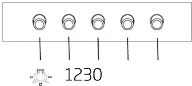 BEKO HNU61422B - Ovládanie digestora - 1