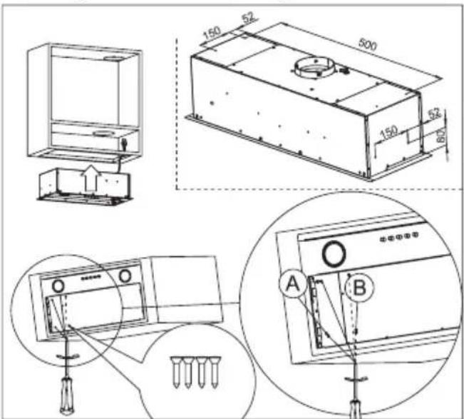 BEKO HNU61422B - Installatie van het apparaat - 2