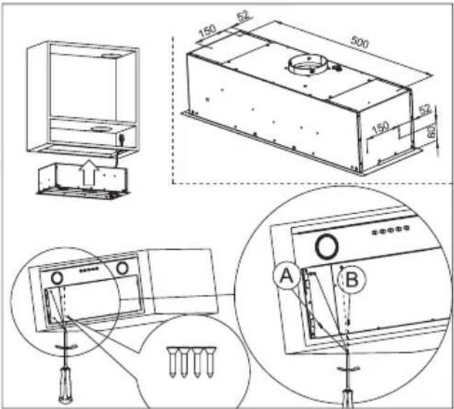 BEKO HNU61422B - Montage de l'appareil - 2