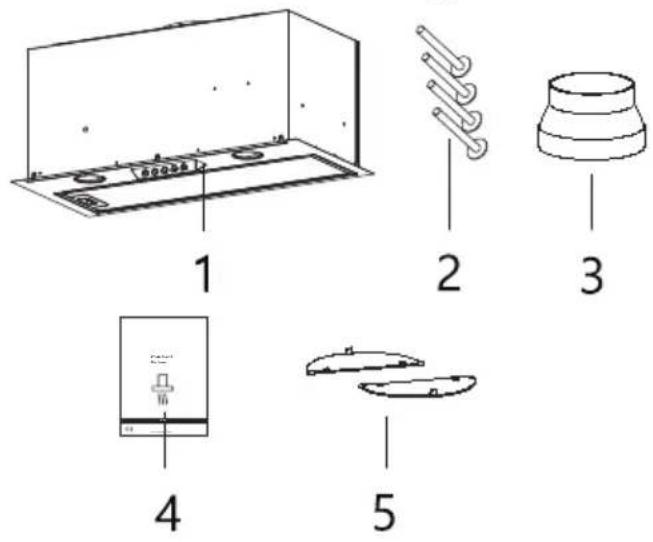 BEKO HNU61422B - Akcesoria instalacyjne - 1