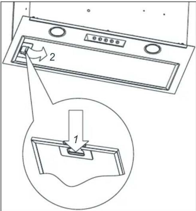 BEKO HNU61422B - Čistenie hliníkových tukových filtrov - 3