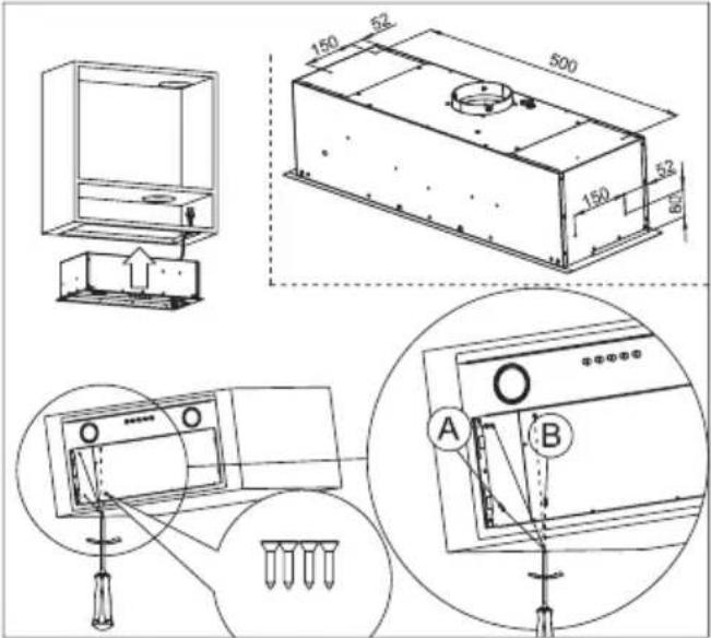 BEKO HNU61422B - lerīces uzstādīšana - 2