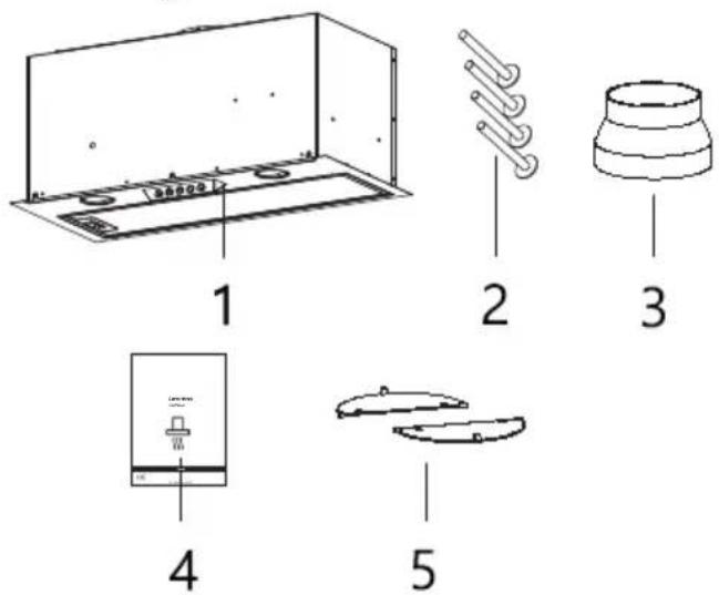 BEKO HNU61422B - Paigaldustarvikud - 1