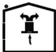 BEKO HNT61311X - Λειτουργία χωρίς σύνδεση στην καμινάδα - 1