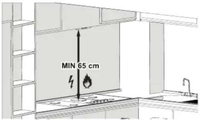 BEKO HNT61311X - Position of the appliance - 1