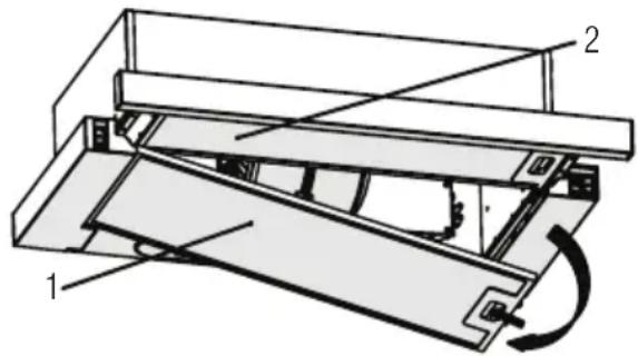 BEKO HNT61311X - Nettoyage du filtre à graisse - 1
