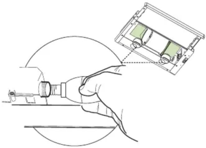 BEKO HNT61311X - Replacement of lamp - 1