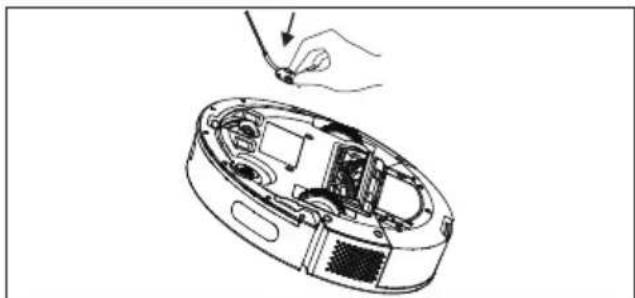 MEDION X10 SW - Preparazione del ro- bot aspirapolvere e lavapavimenti - 2