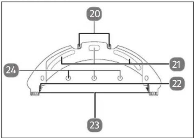 MEDION X10 SW - Operating lights - 5
