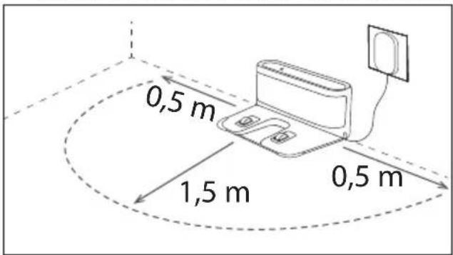 MEDION X10 SW - Installation de la station de charge - 2