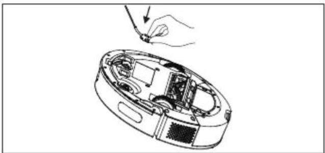 MEDION X10 SW - Preparing the robot vacuum and mop - 2