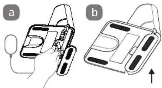 MEDION X10 SW - Branchement de l'adaptateur secteur - 1