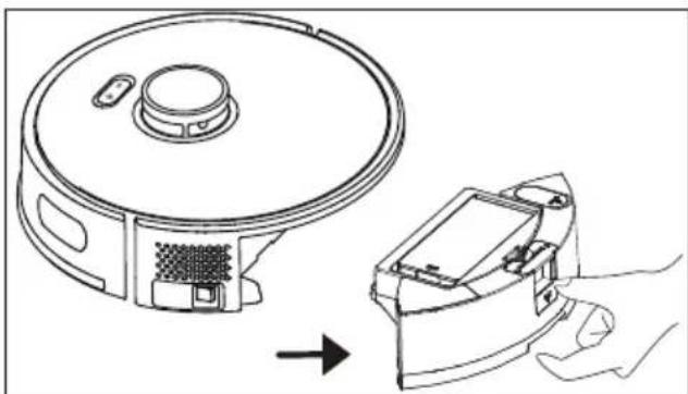 MEDION X10 SW - Preparazione del serba- toio dell'acqua - 1