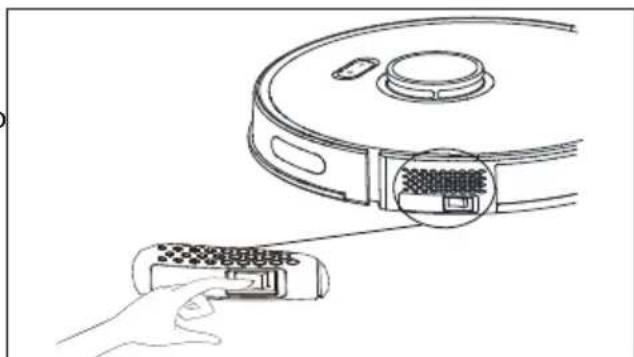 MEDION X10 SW - Caricamento del pacco batt erie - 1