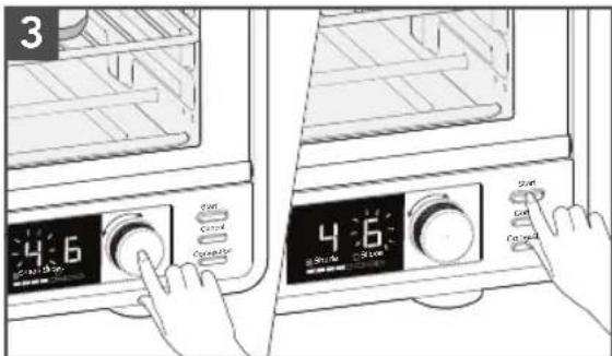 KITCHENAID KCO124 - USING THE BAGEL FUNCTION - 3