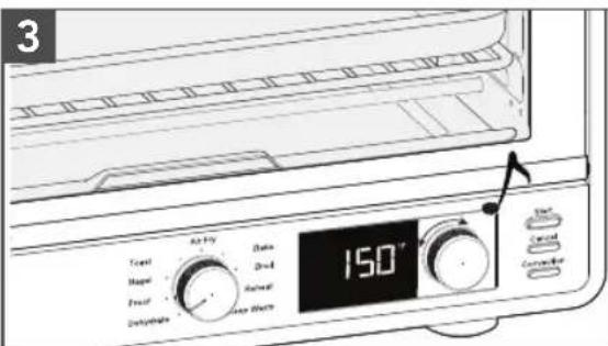 KITCHENAID KCO124 - USING THE DEHYDRATE FUNCTION - 3