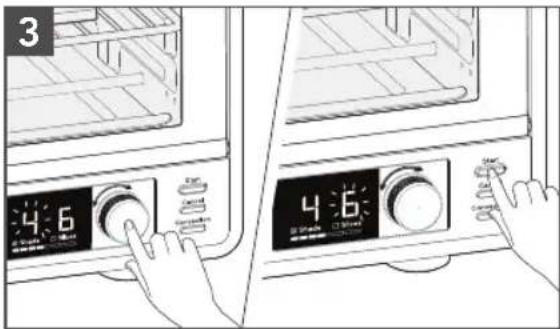 KITCHENAID KCO124 - USO DE LA FUNCIÓN TOAST (TOSTAR) - 3