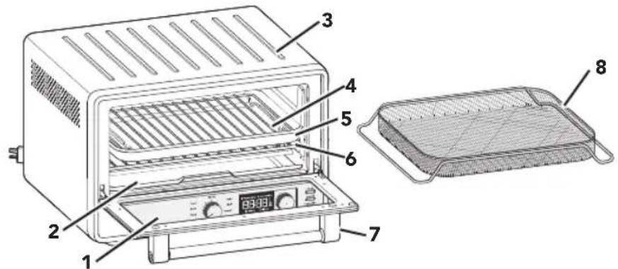 KITCHENAID KCO124 - Outside the United States and Puerto Rico: - 1