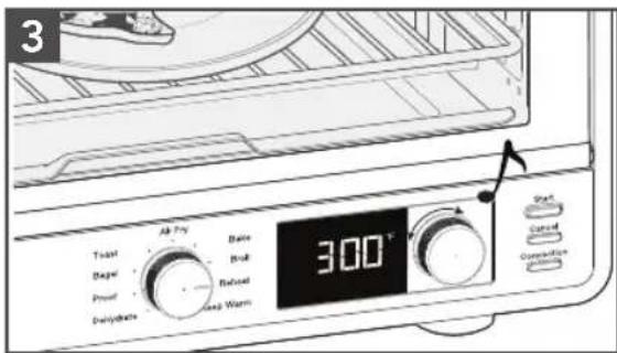 KITCHENAID KCO124 - USING THE REHEAT FUNCTION - 2