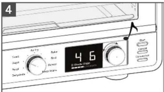 KITCHENAID KCO124 - USO DE LA FUNCIÓN BAGEL (ROSCA) - 4