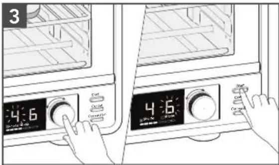KITCHENAID KCO124 - USO DE LA FUNCIÓN BAGEL (ROSCA) - 3